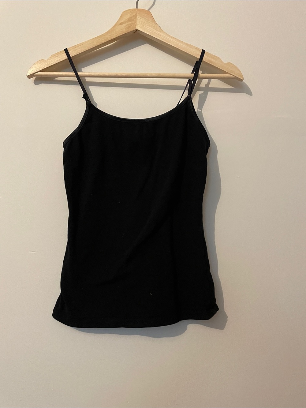 Black Women's Spaghetti Strap Tank Top - Classic Layering Cami